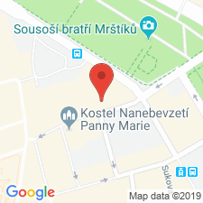 Google map: Jezuitská 13, 602 00 Brno-střed